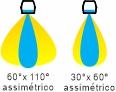 Ângulos 60°x110° 30°x60°