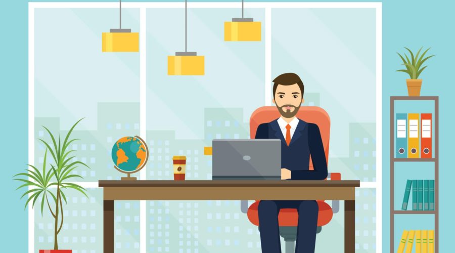 iluminação ambiente de trabalho