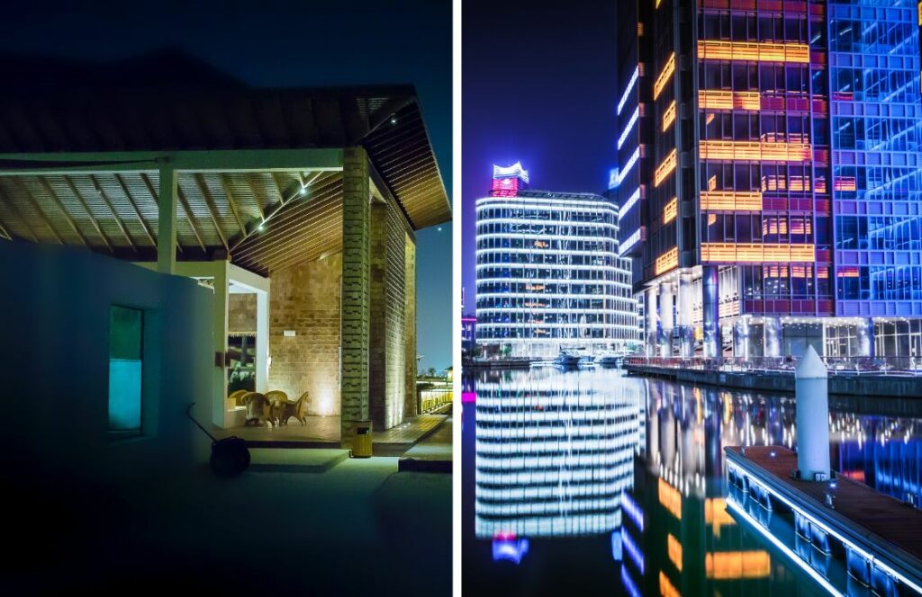 Iluminação com refletores LED Iluminação com refletores LED