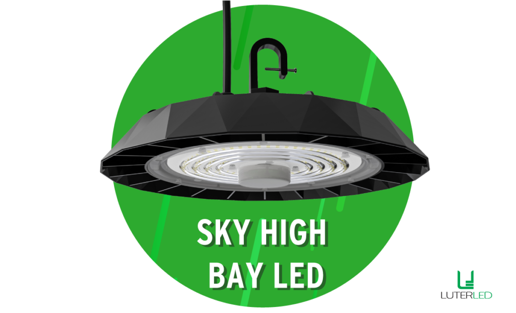 Luminárias Industriais LED: conheça os 6 principais modelos, Luter Led