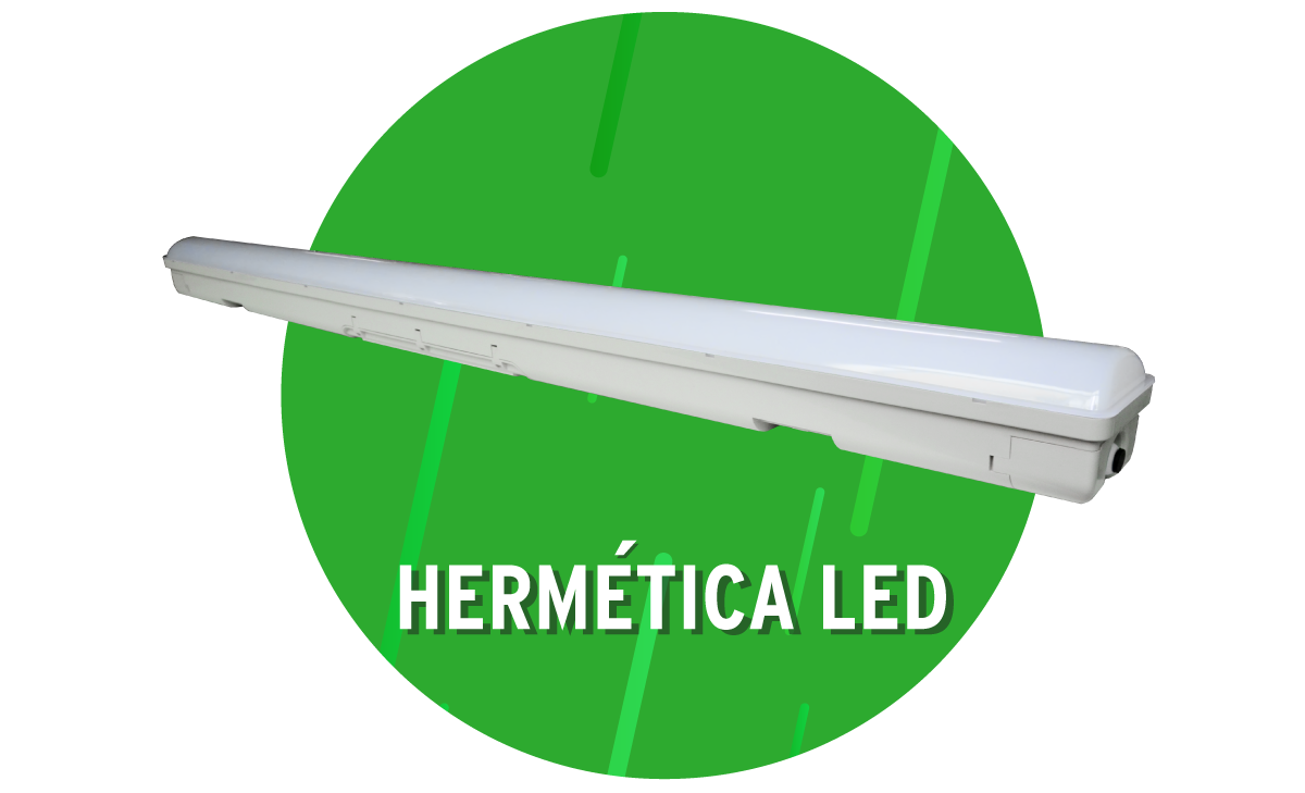Luminárias Herméticas LED em Belo Horizonte MG Luter LED