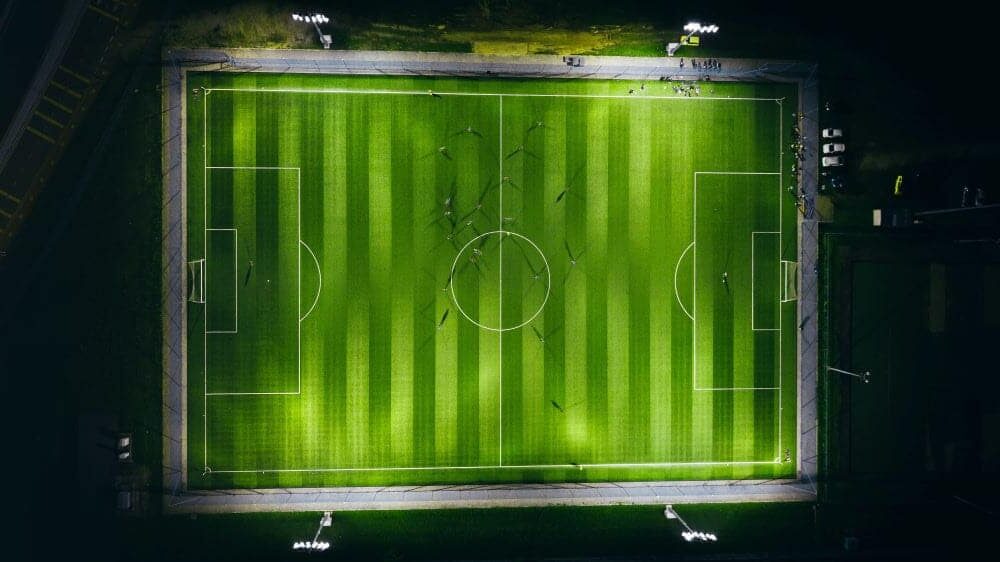 Refletor LED para campo de futebol