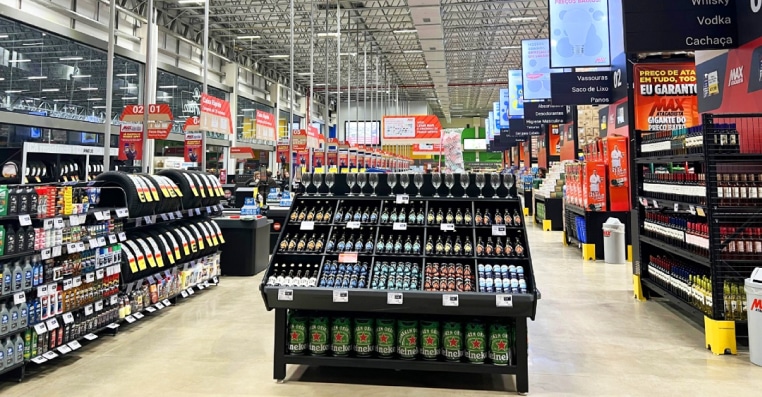 Projeto de Iluminação em Supermercados - Supermercado Max Atacadista