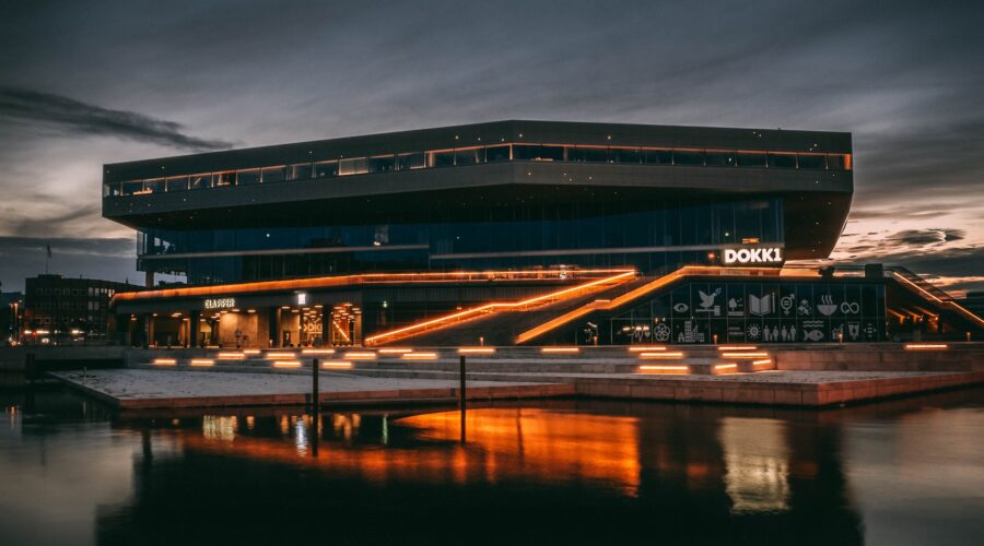 iluminação de muros e fachadas