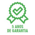 5 anos de garantia