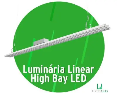 Luminária Linear High Bay LED