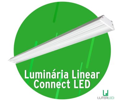 Luminária Linear Connect LED Luminária Linear Connect LED